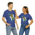 Stained Glass Velociraptor - Short Sleeve Tee